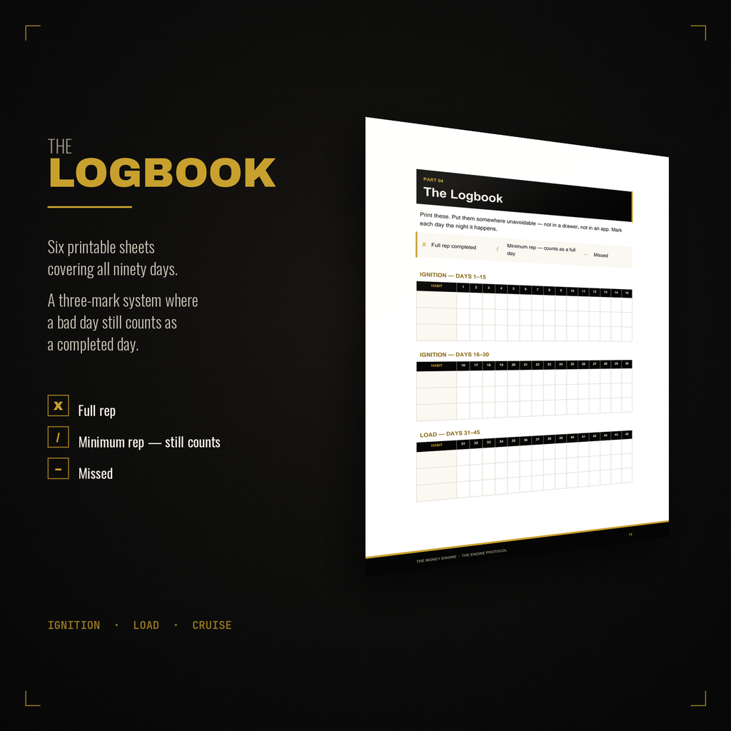 The Engine Protocol - 90 Day Discipline System